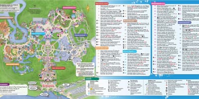 Свет Дыснею на карце Арланда